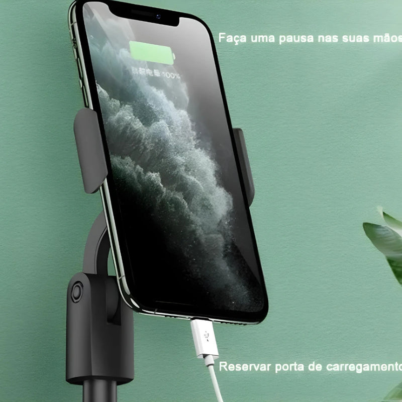 Suporte Tripé Para Celular de Mesa com Apoio Celular Altura Ajustável | Neonix ™