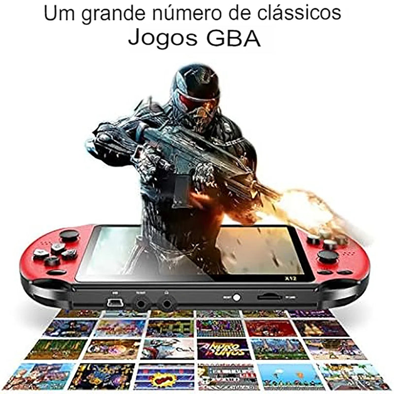 Console Retro Portátil PSP HD 5.1 com Mais de 10.000 Jogos | Neonix ™