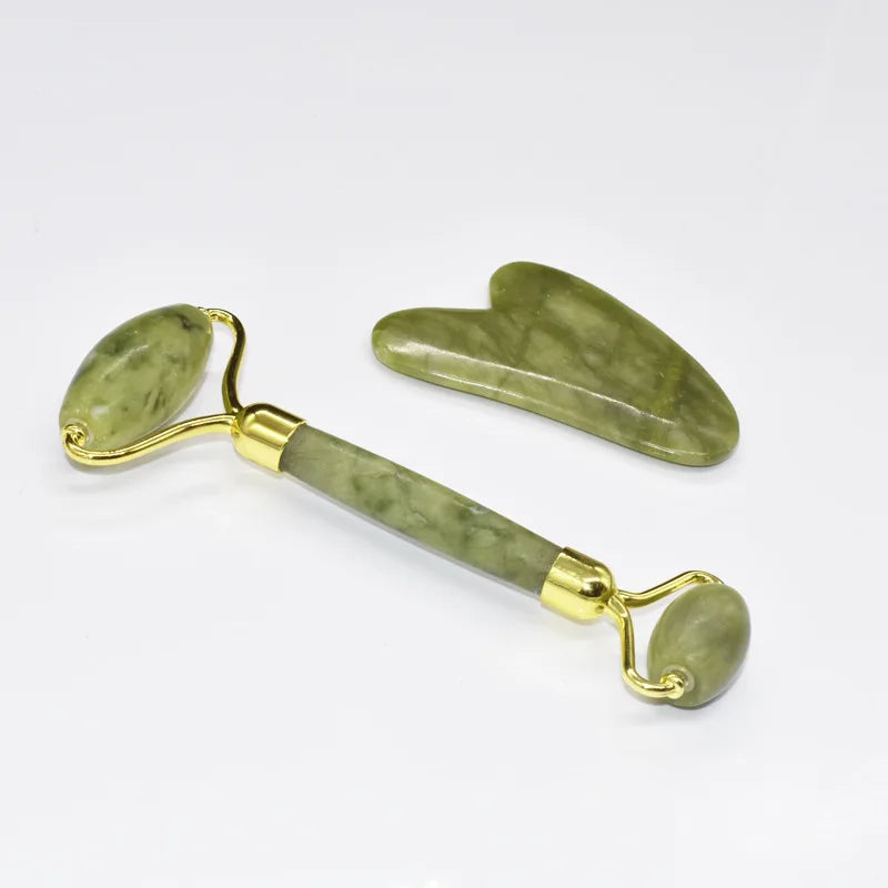 Kit Massageador Facial Jade Roller | Neonix ™