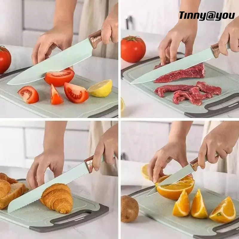 Full Game Kit Utensils C/19 Pieces Kitchen With Tablet Silicone Spatula Knife Scissors