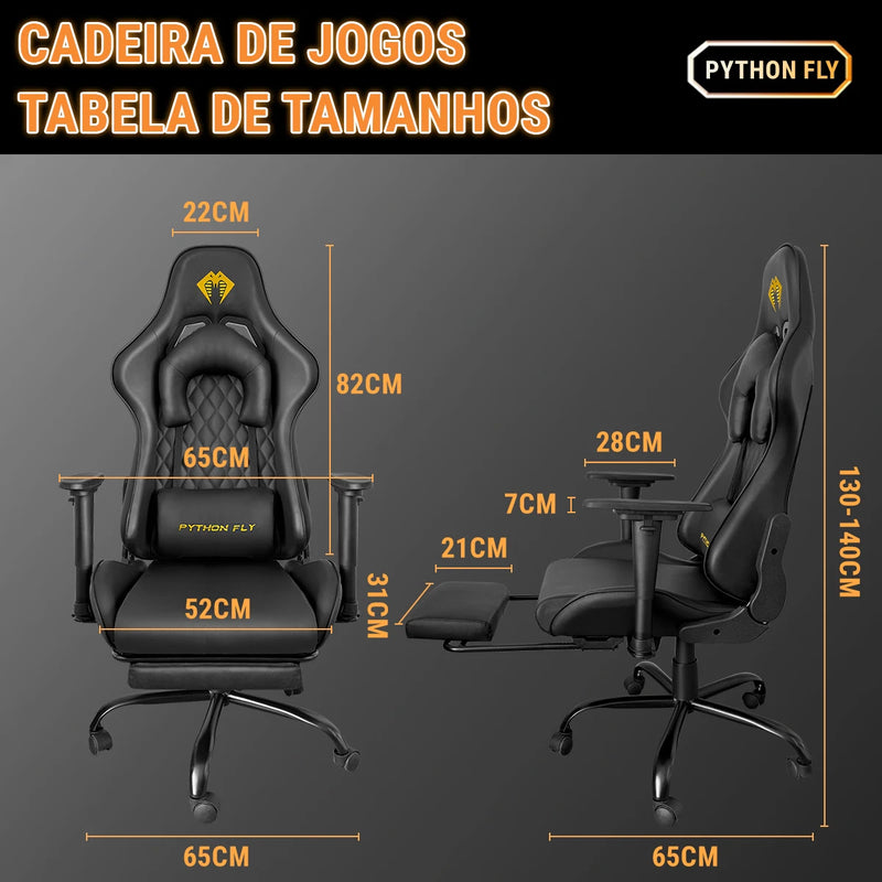 Cadeira Gamer Ergonômica de Última Geração com Reclinagem de 180º | Neonix ™