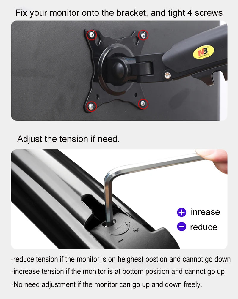 Suporte para Monitor de Mesa | Neonix ™