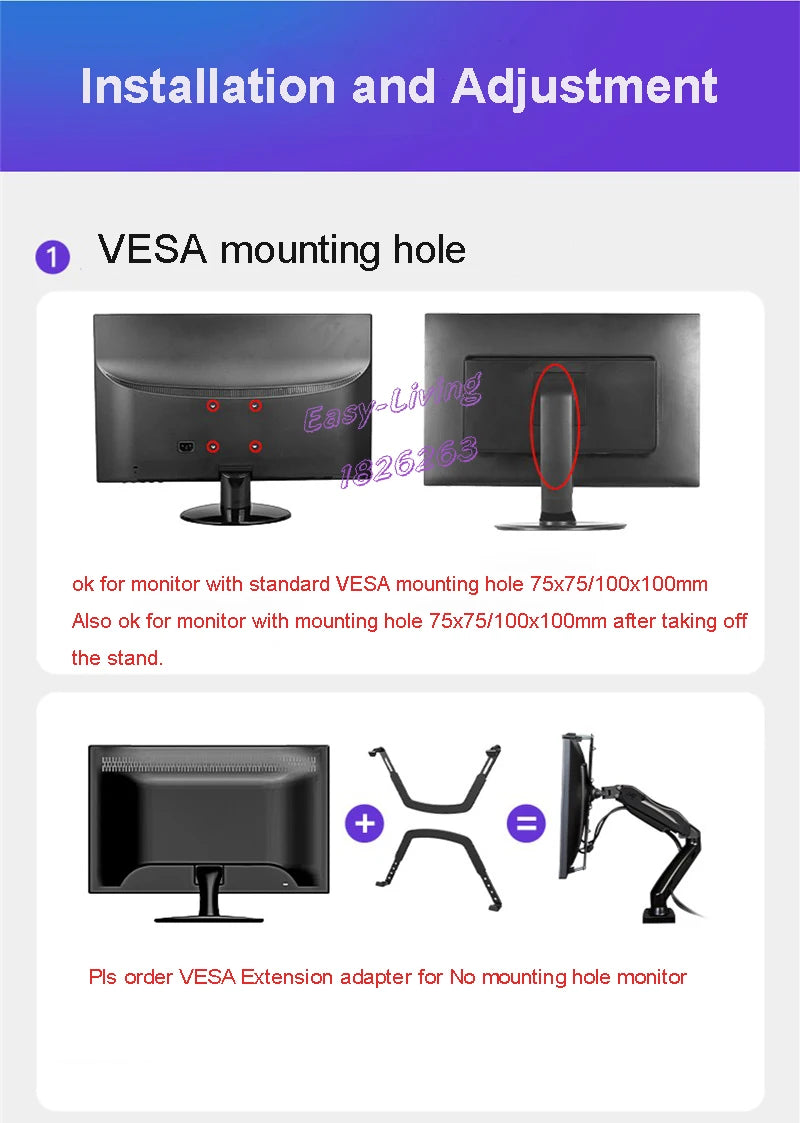 Suporte Duplo para Monitores | Neonix ™