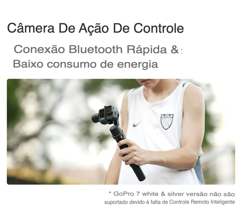 Gimbal de 3 Eixos Hohem iSteady Pro4 para Câmeras de Ação | Neonix ™