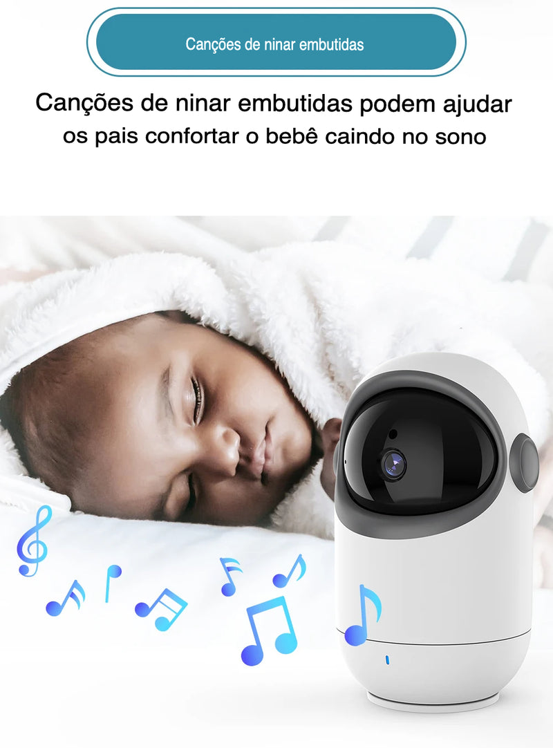 Monitor de Bebê com Vídeo, Áudio e Funções Inteligentes | Neonix ™