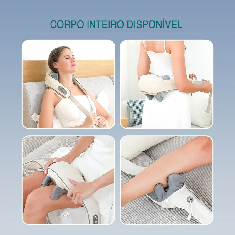 Massageador Multifuncional para Pescoço, Ombros e Costas | Neonix ™