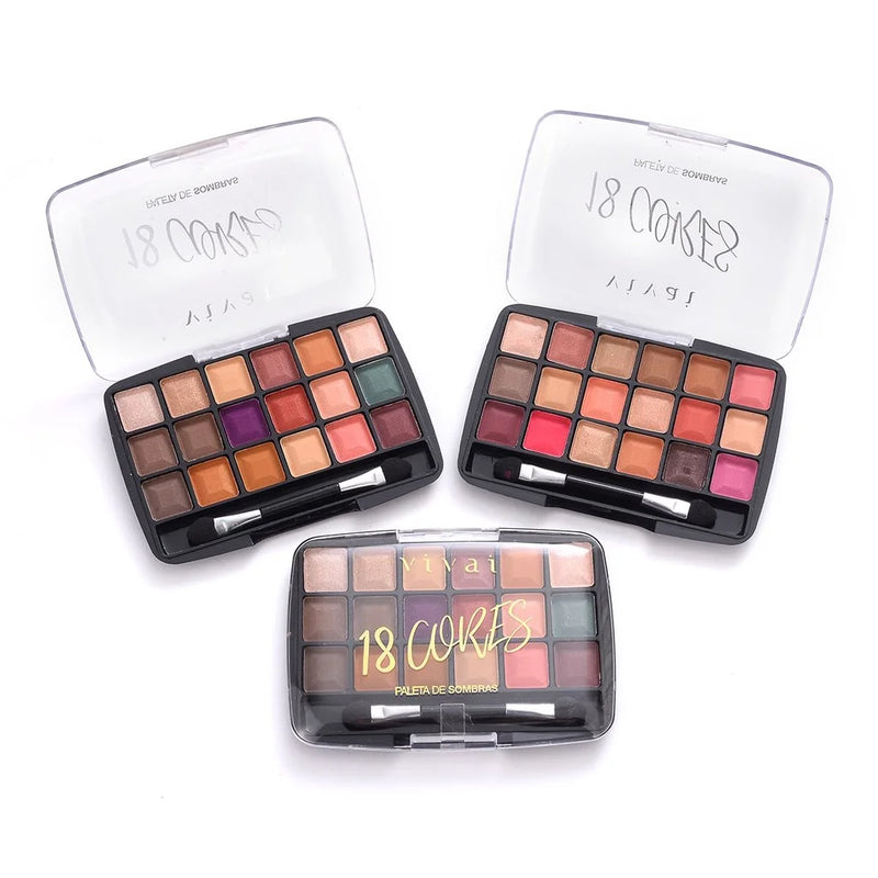 Paleta de Sombras Vivai 18 Cores | Neonix ™