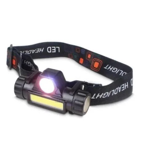 Lanterna de Cabeça Led COB Caminhada Pesca Ciclismo High Power COM IMÃ mt101 - b5