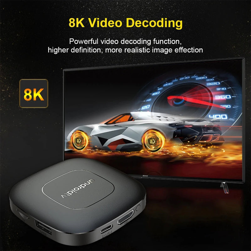 Kebidumei Mini TV Stick 8K – Smart TV Box Android 13 com Dual Wi-Fi | Neonix ™