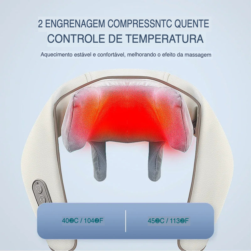 Massageador Multifuncional para Pescoço, Ombros e Costas | Neonix ™