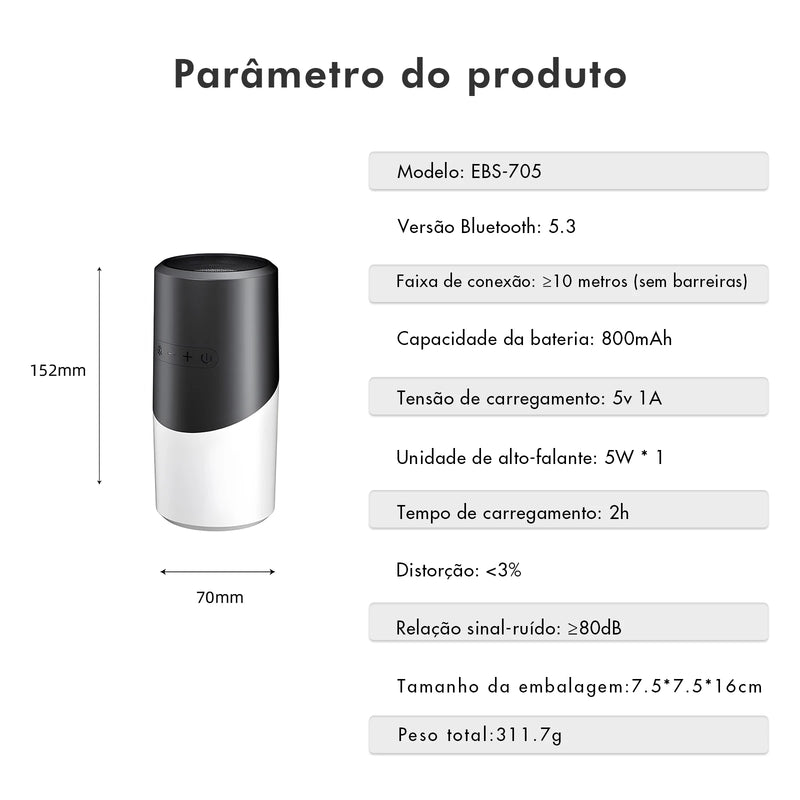 Caixa de Som Portátil à Prova d'Água | Neonix ™