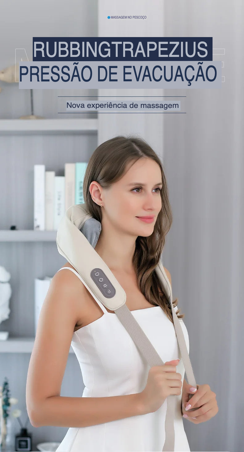 Massageador Multifuncional para Pescoço, Ombros e Costas | Neonix ™